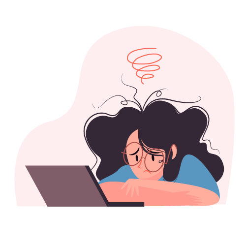 Frustration Illustration